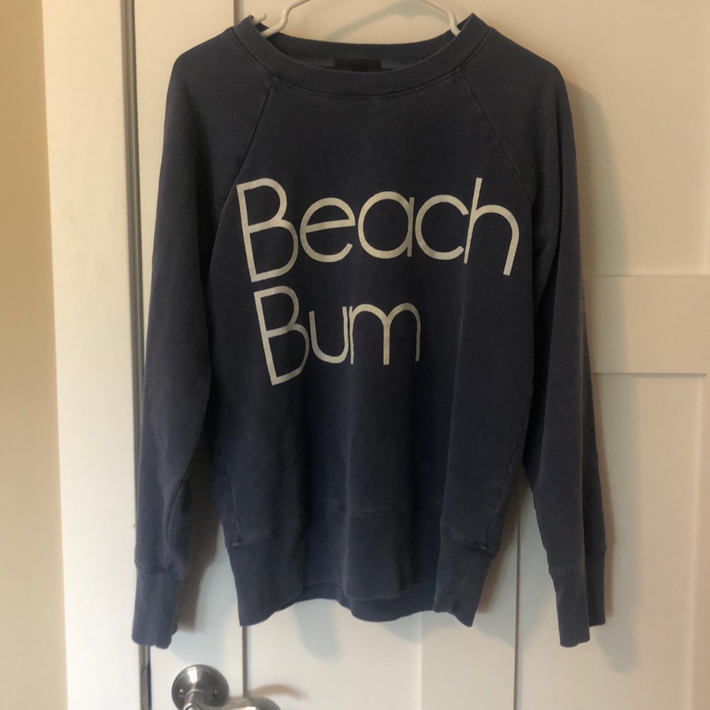 Beach bum sweatshirt